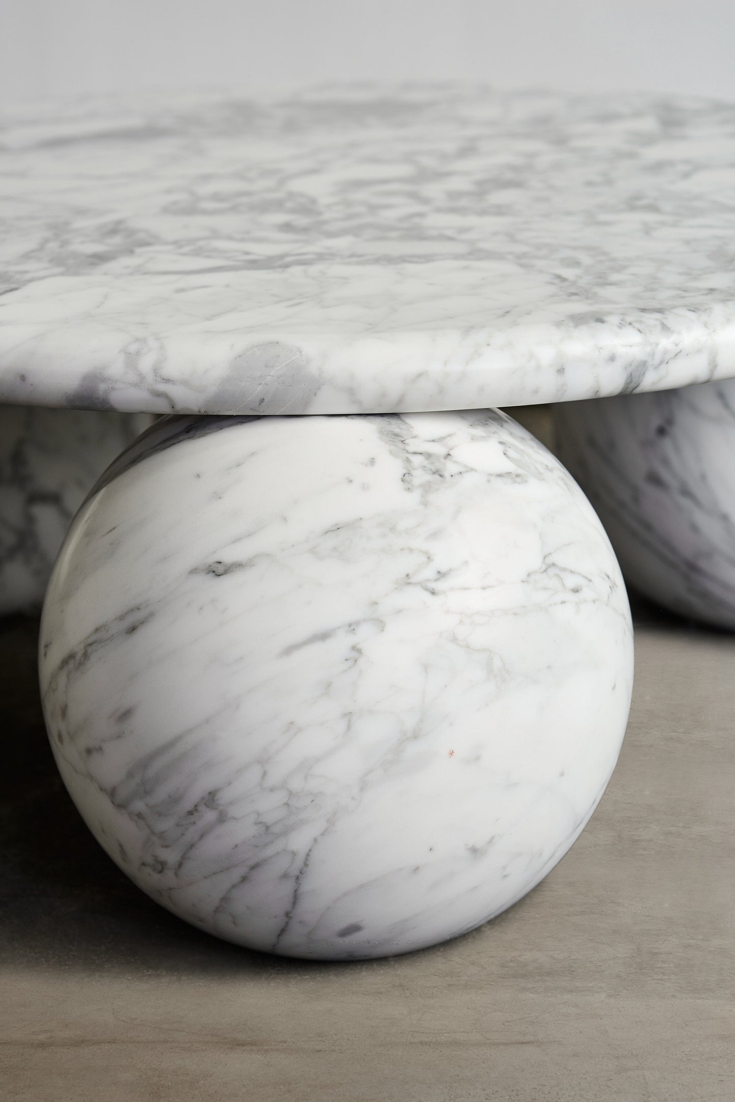 Trois Arabescato Coffee Table