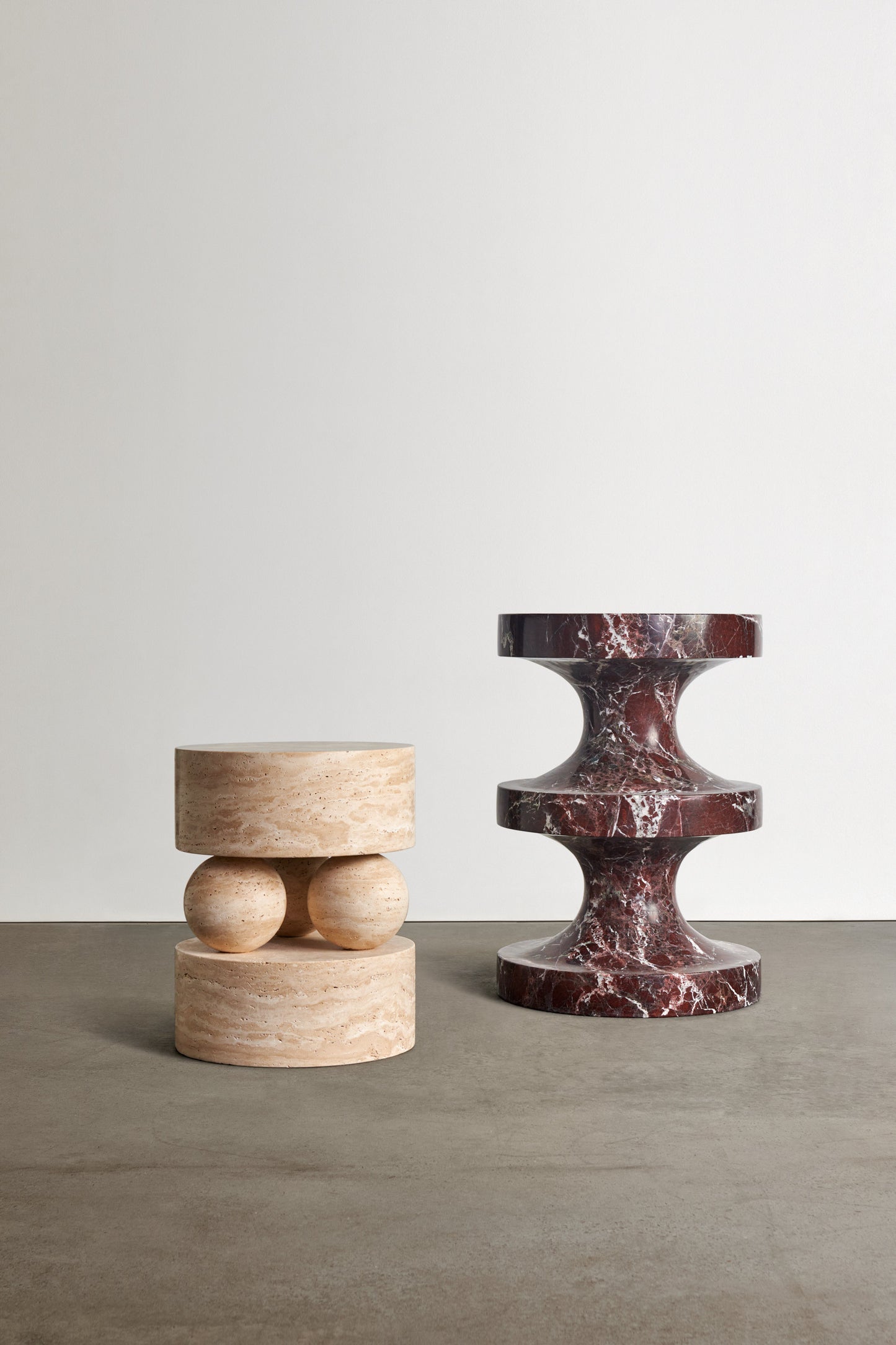 Replica Travertine Stool