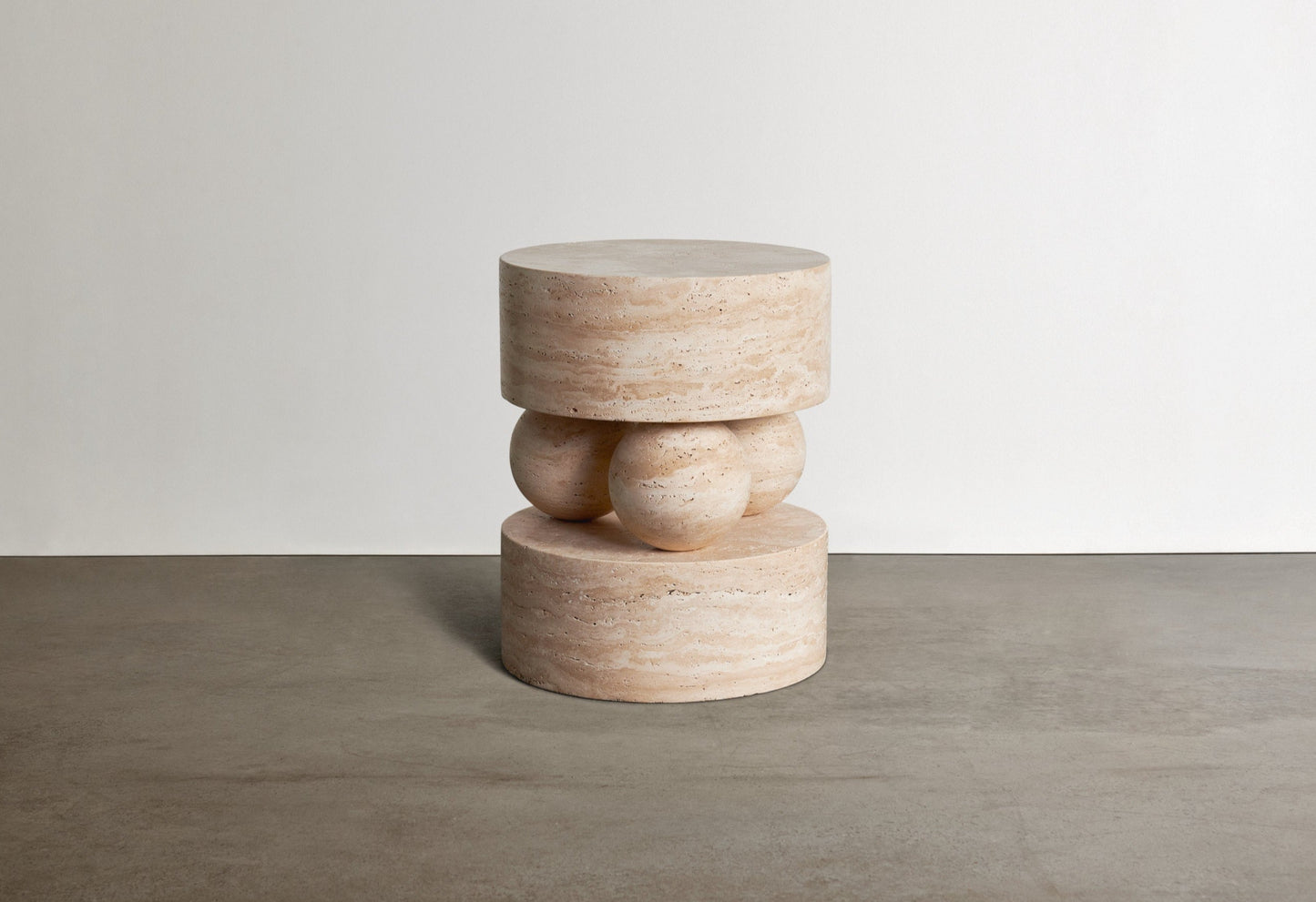 Replica Travertine Stool